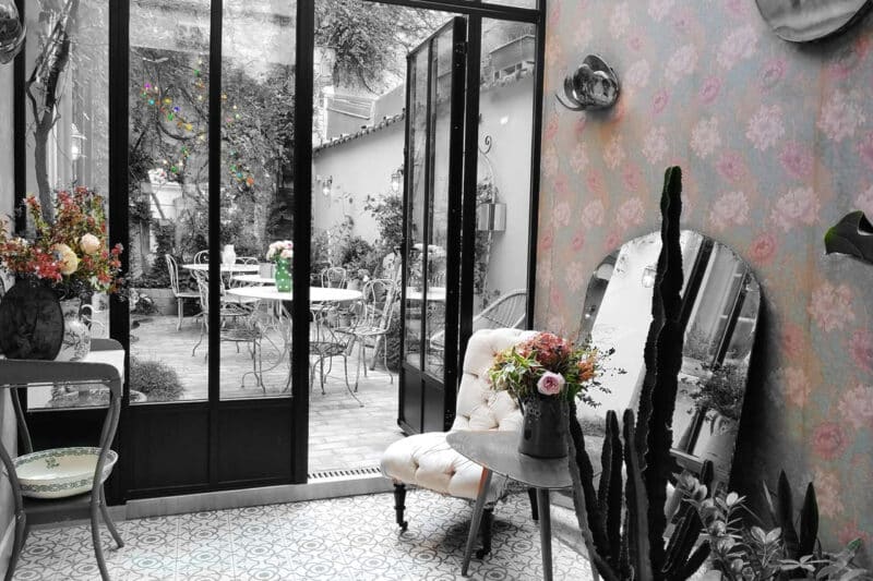 Hôtel Henriette Paris, patio