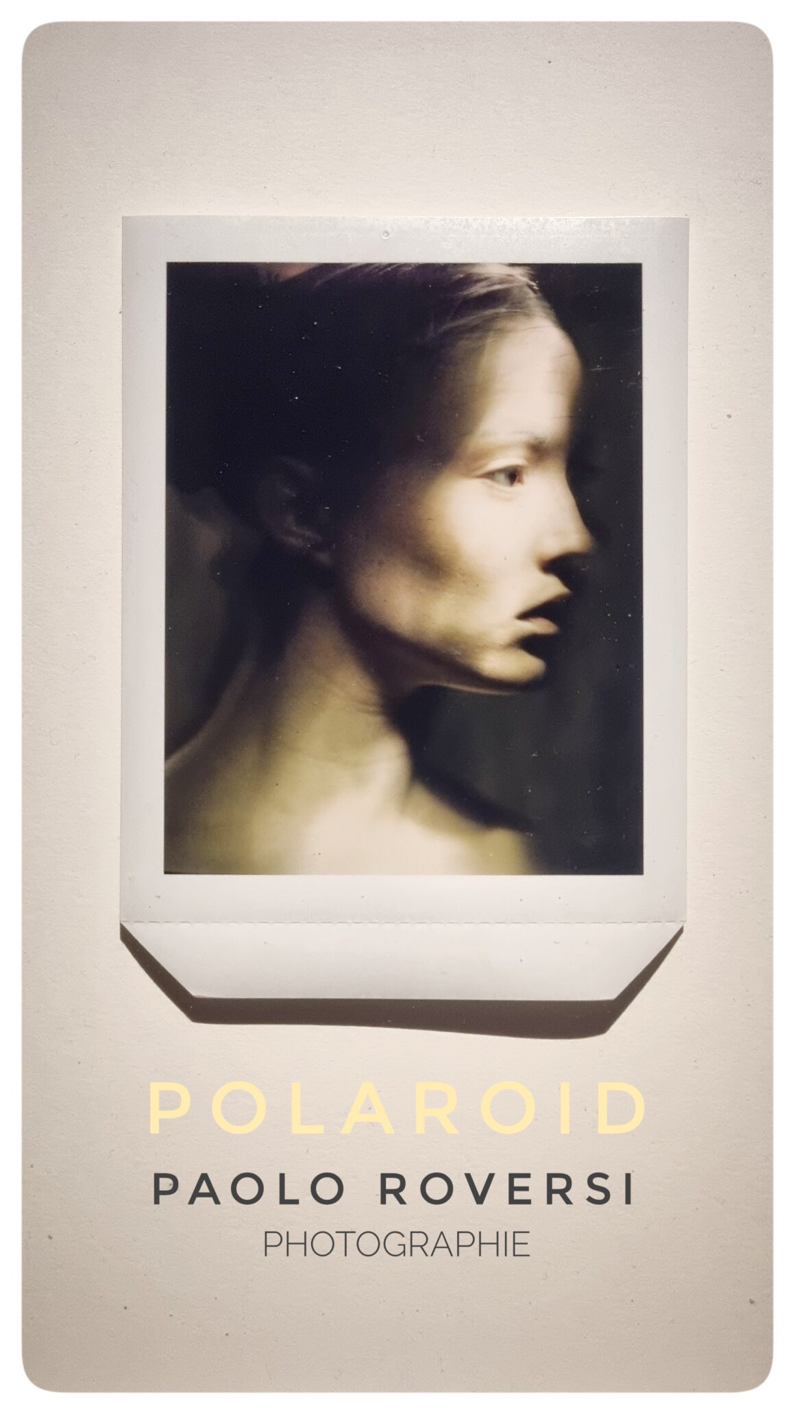 Expo Paolo Roversi, polaroid, Audrey? Comme des Garçons, 1996