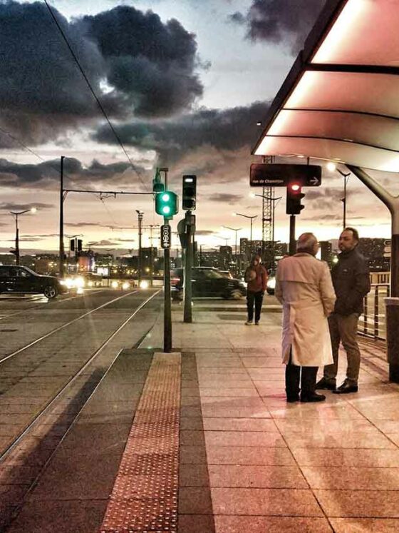 Parigi, Porte de Charanton al tramonto