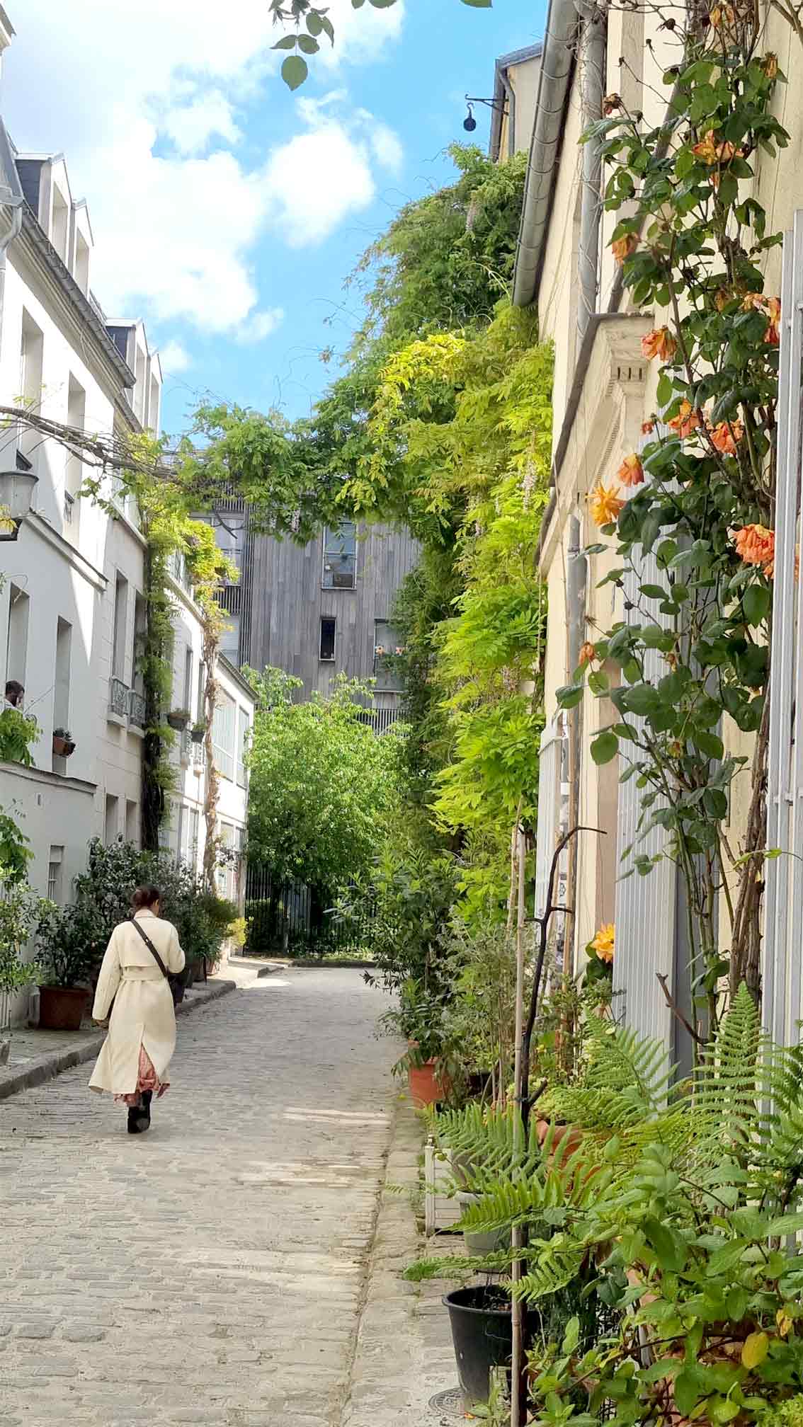 Parigi, la poetica Rue des Thermopyles