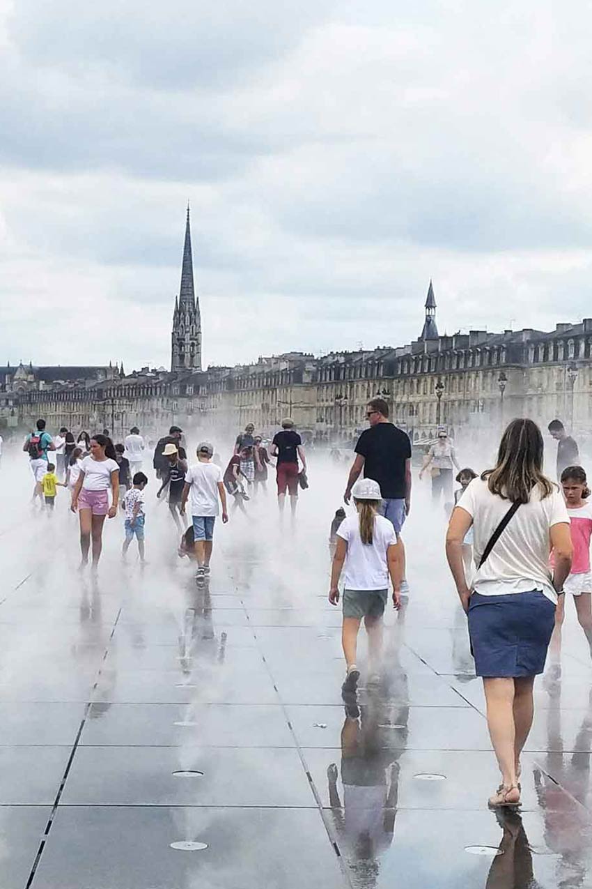 Bordeaux, specchio d'acqua