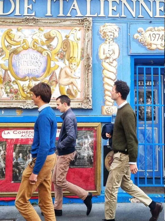 Montparnasse, flânerie, Teatro della Comédie Italienne