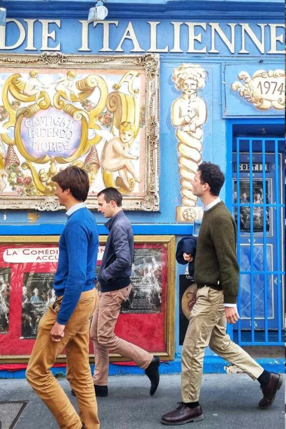 Montparnasse, flânerie, Teatro della Comédie Italienne