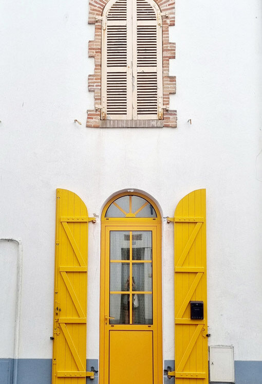 Pornic, la porta gialla