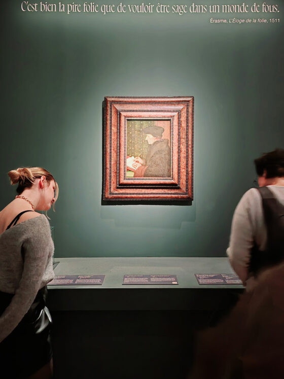 Mostra expo Louvre, Figures du Fou, Erasmo, Elogio della Follia