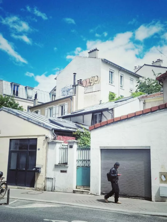 Parigi, passeggiata rue Daviel, Butte aux Cailles