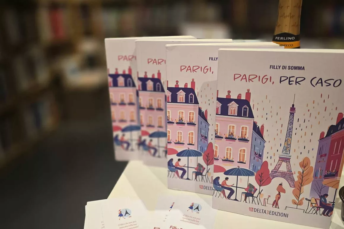 La Libreria, libreria italiana e francese a Parigi. Presentazione del romanzo Parigi, per caso, di Filly Di Somma