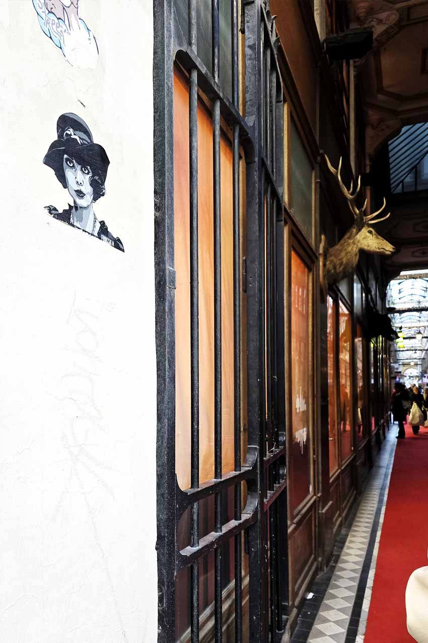 Passage du Grand Cerf, dettaglio