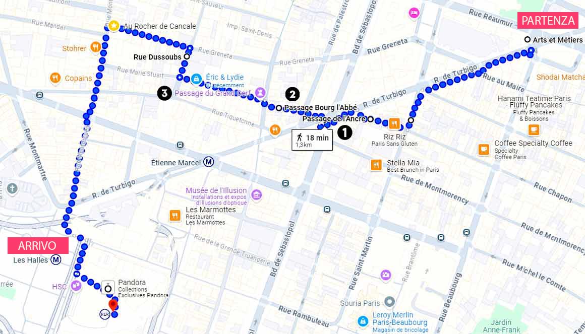 Parigi, itinerario insolito alla scoperta di tre passaggi storici