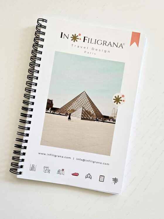 carnet spirale piramide louvre