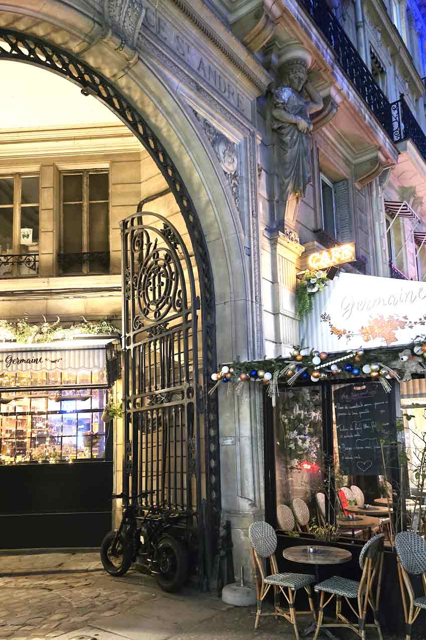 Parigi, una passeggiata Cour du commerce Saint-André