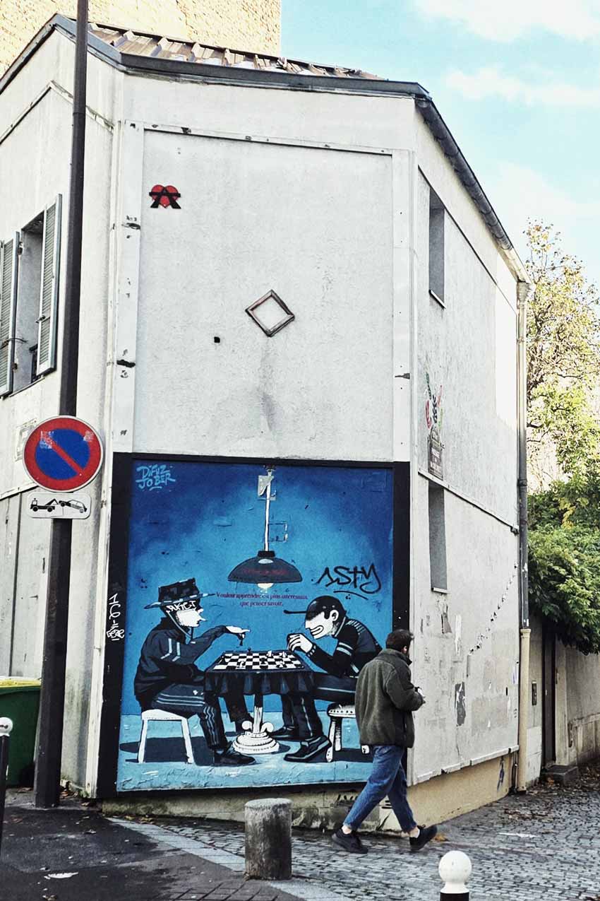 Parigi, street art alla Butte aux cailles