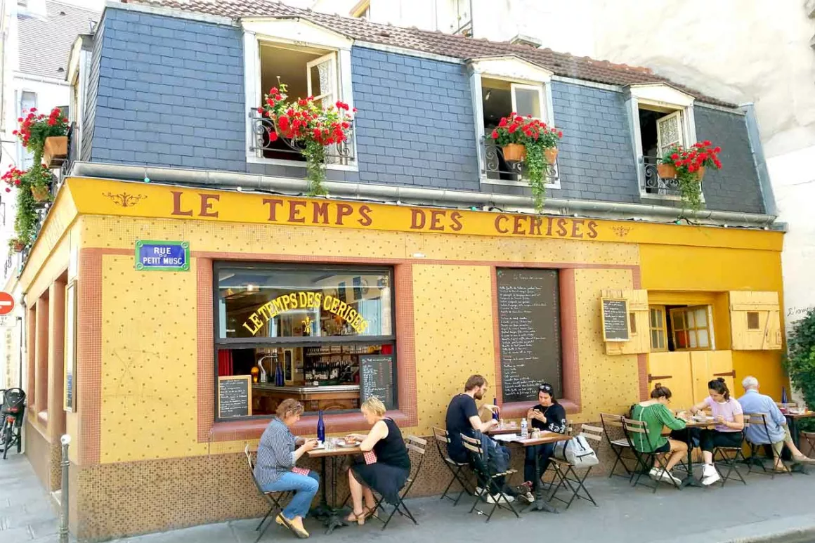 Parigi, un ristorante nel Marais