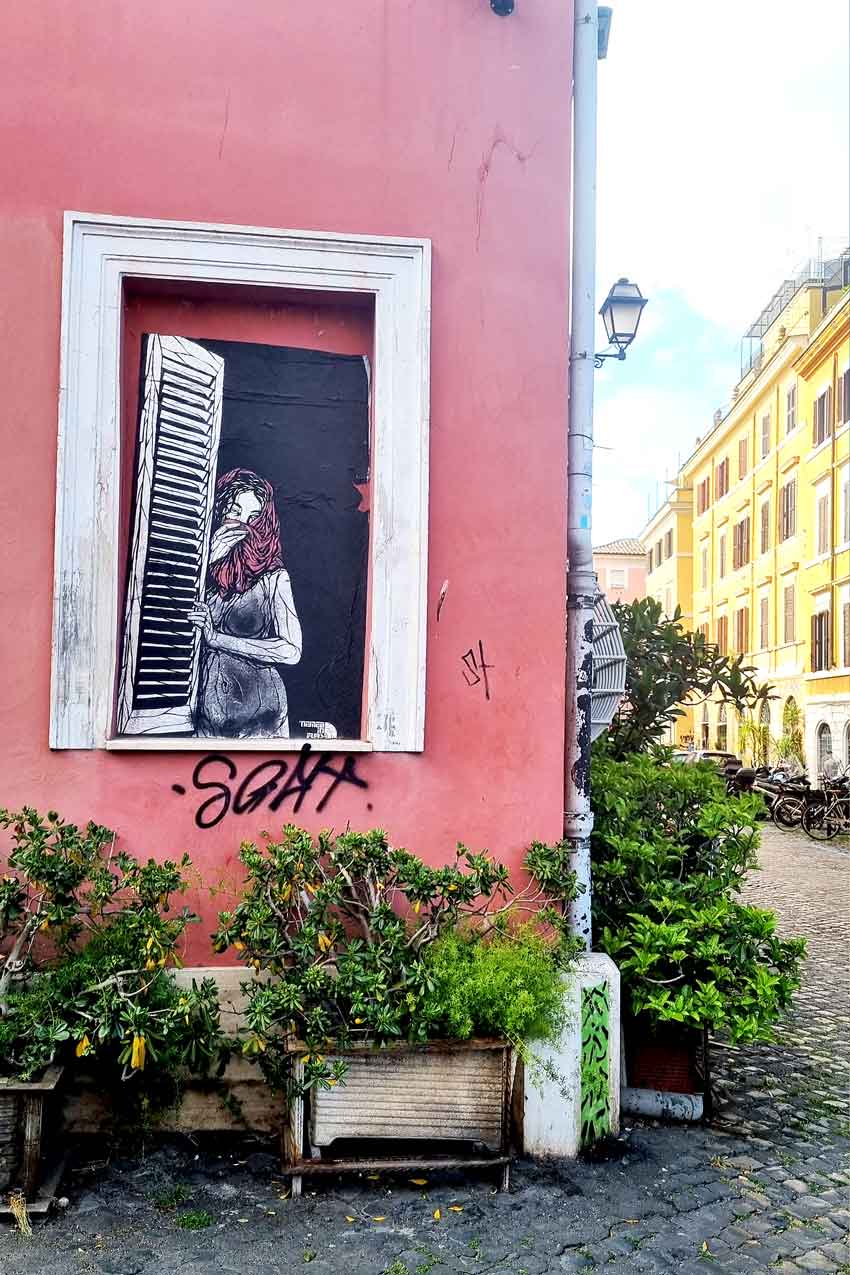 Roma, i vicoli di Trastevere