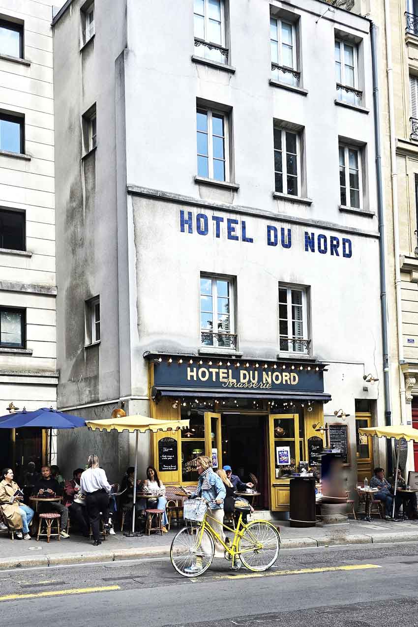 Parigi, Hôtel du Nord, Canal Saint-Martin