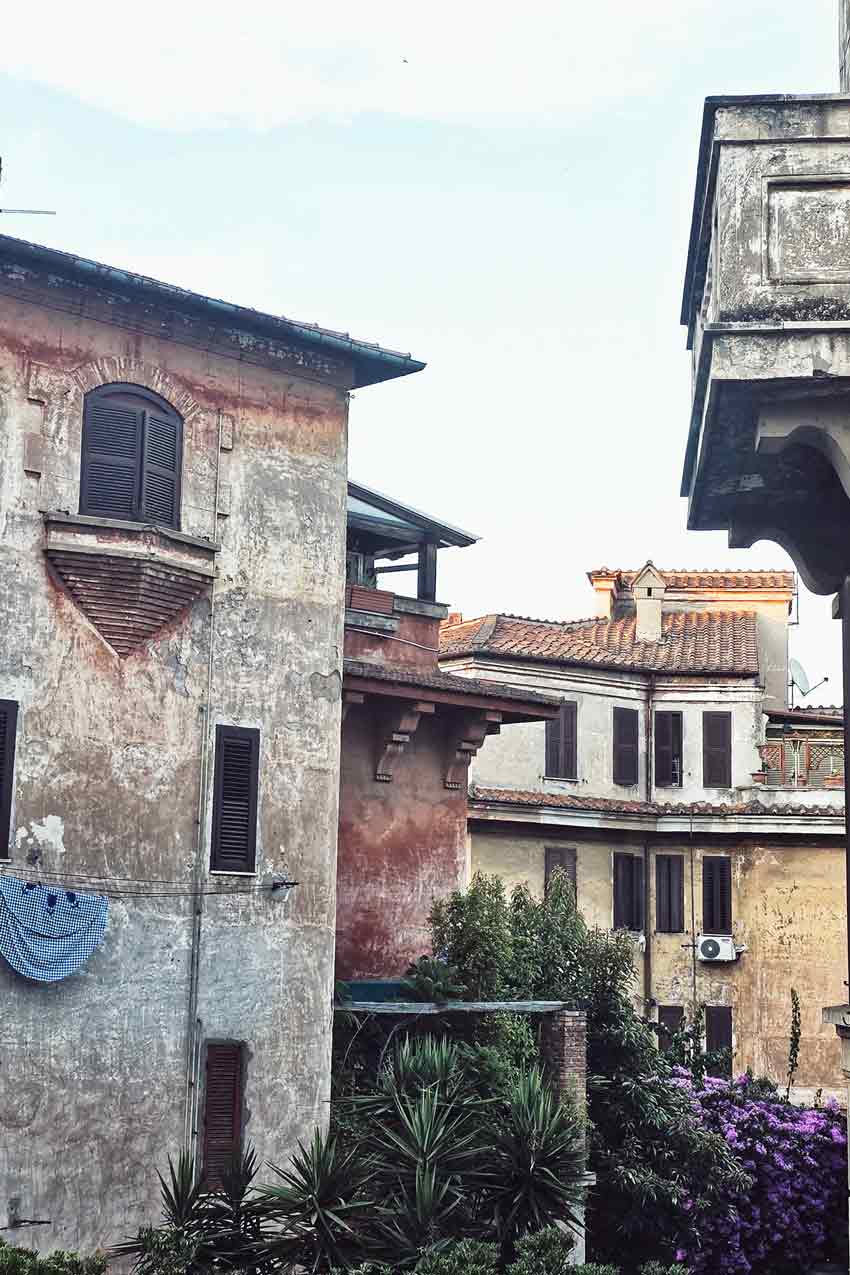 Roma, i lotti della Garbatella
