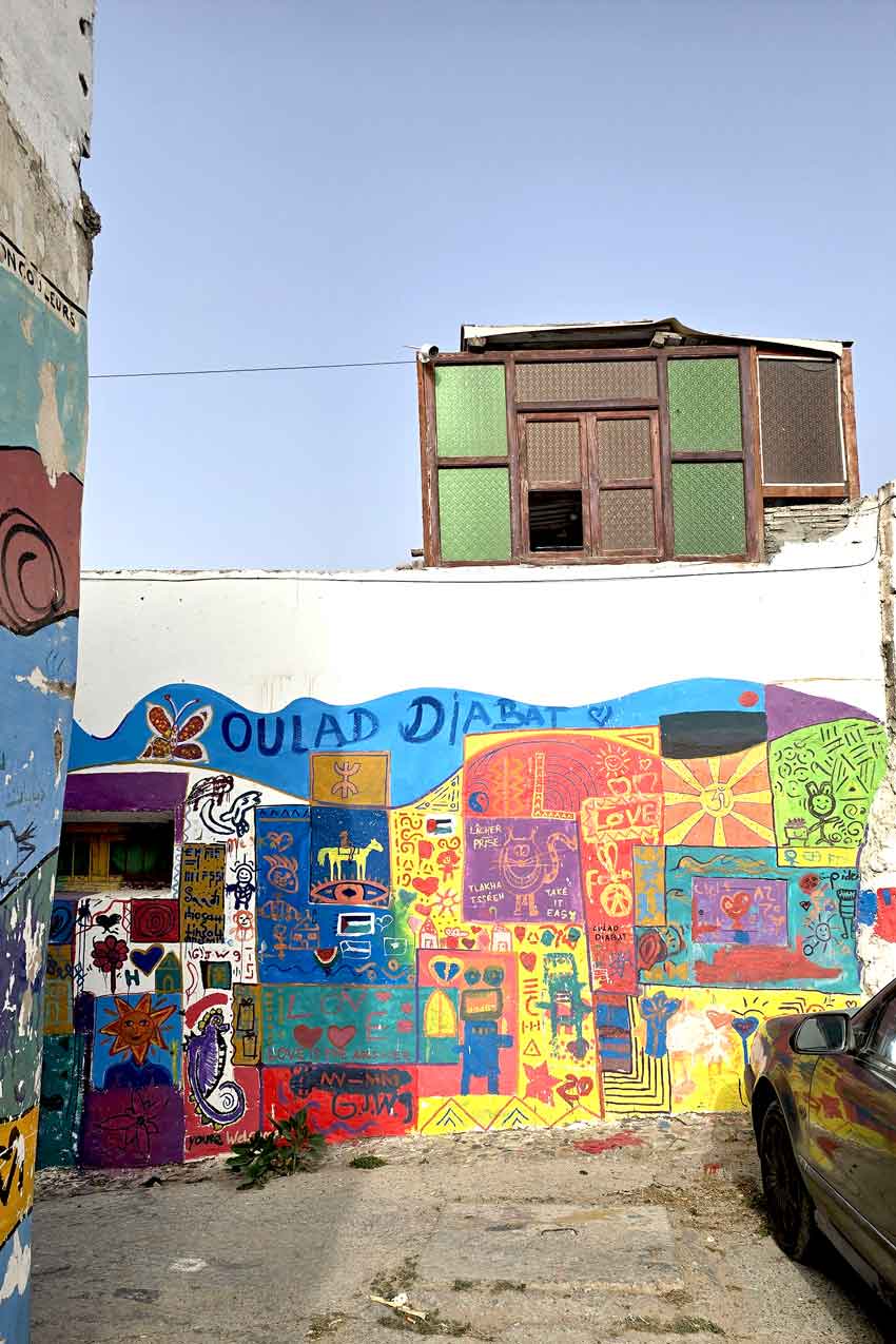 Marocco, Diabat, tracce della cultura hippie