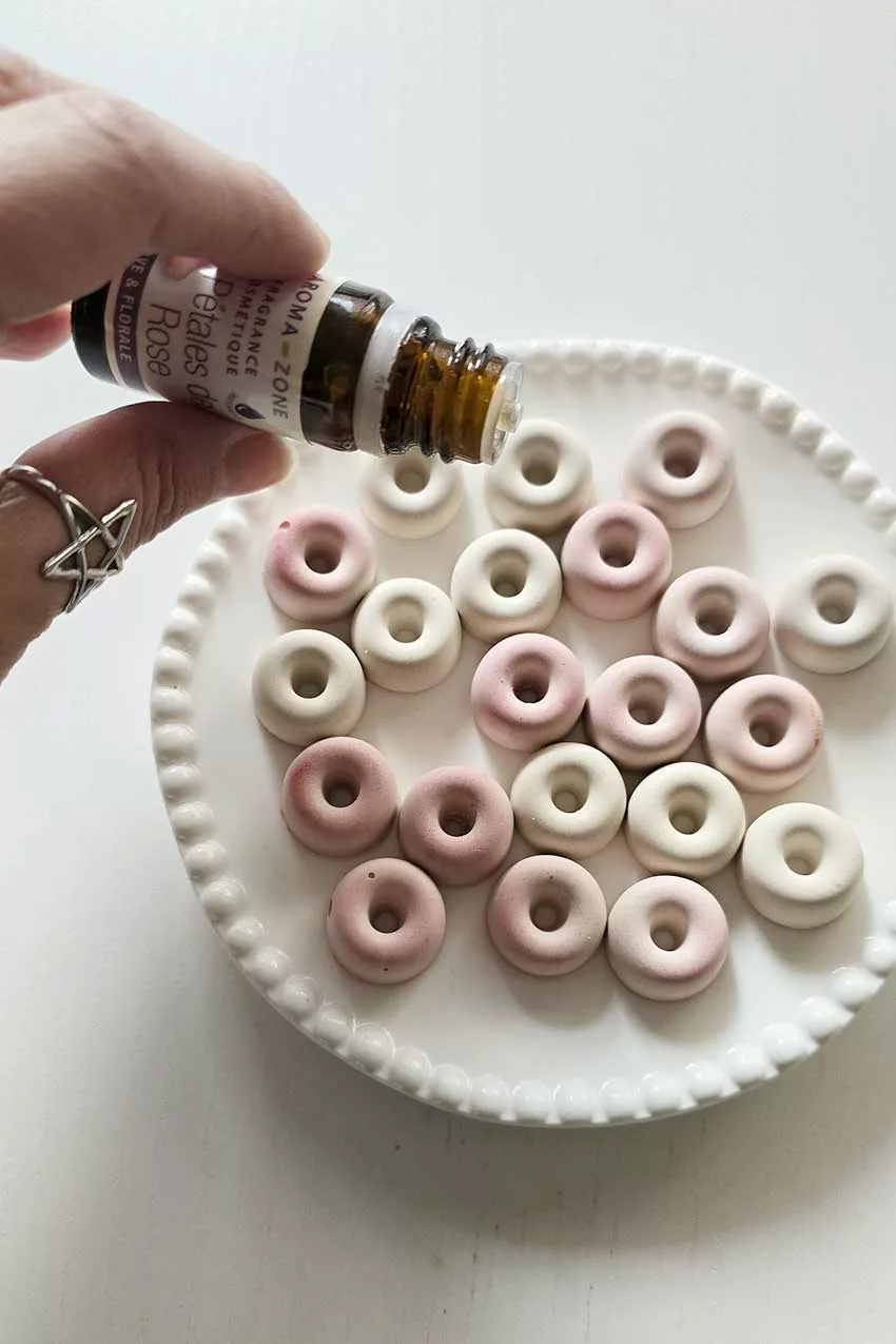 diffusori di profumo - anellini di gesso