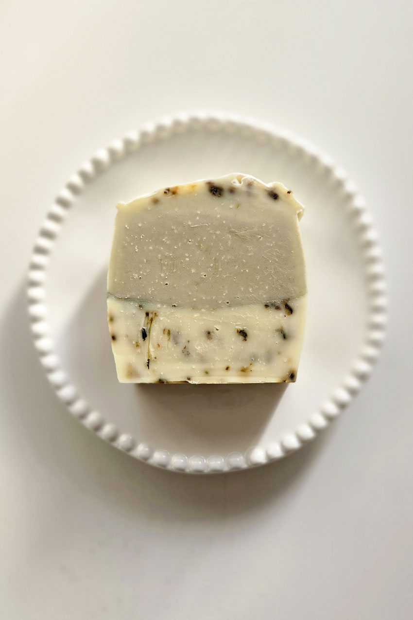 savon argile romarin