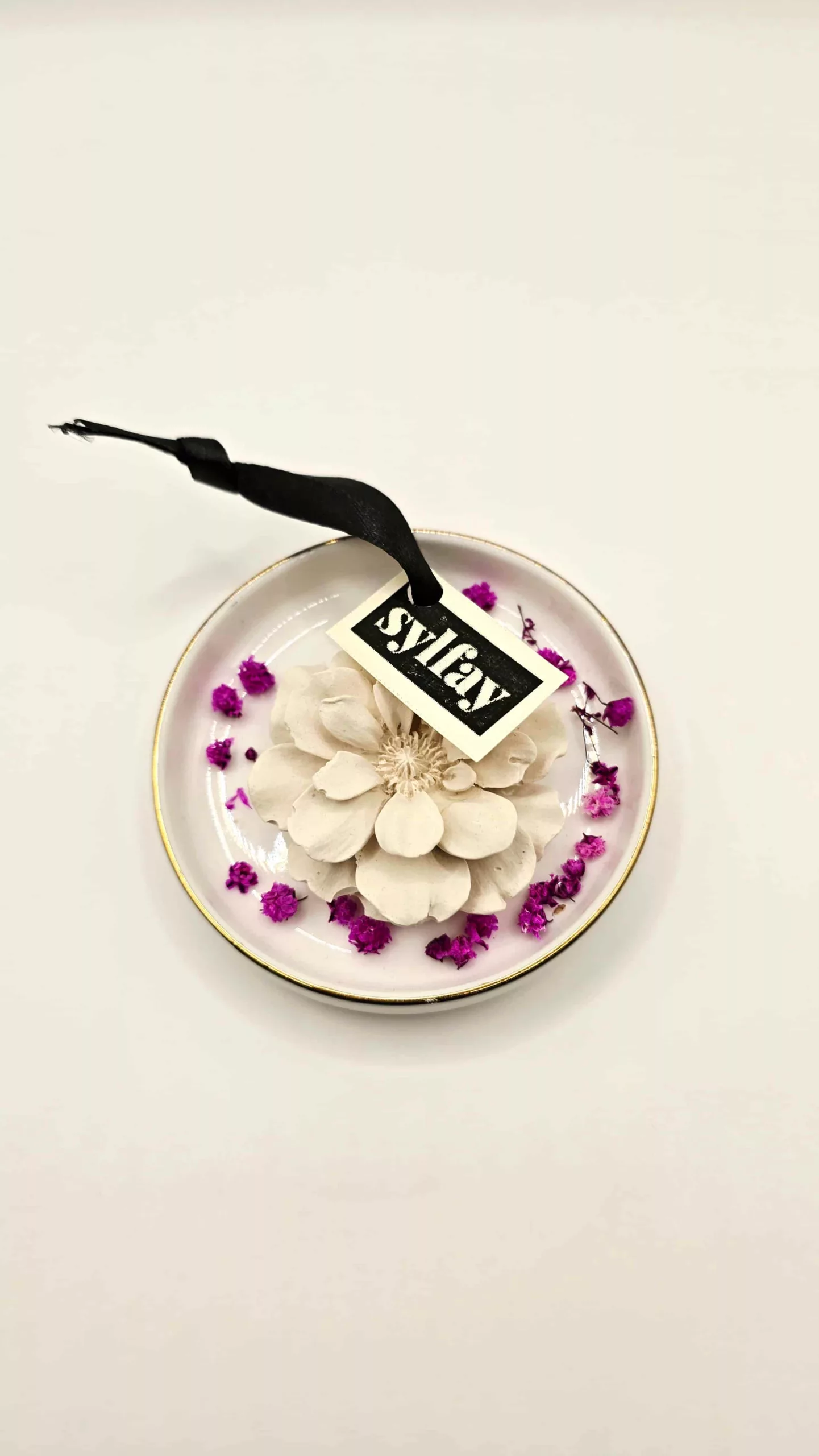 médaillon en plâtre diffuseur de parfum