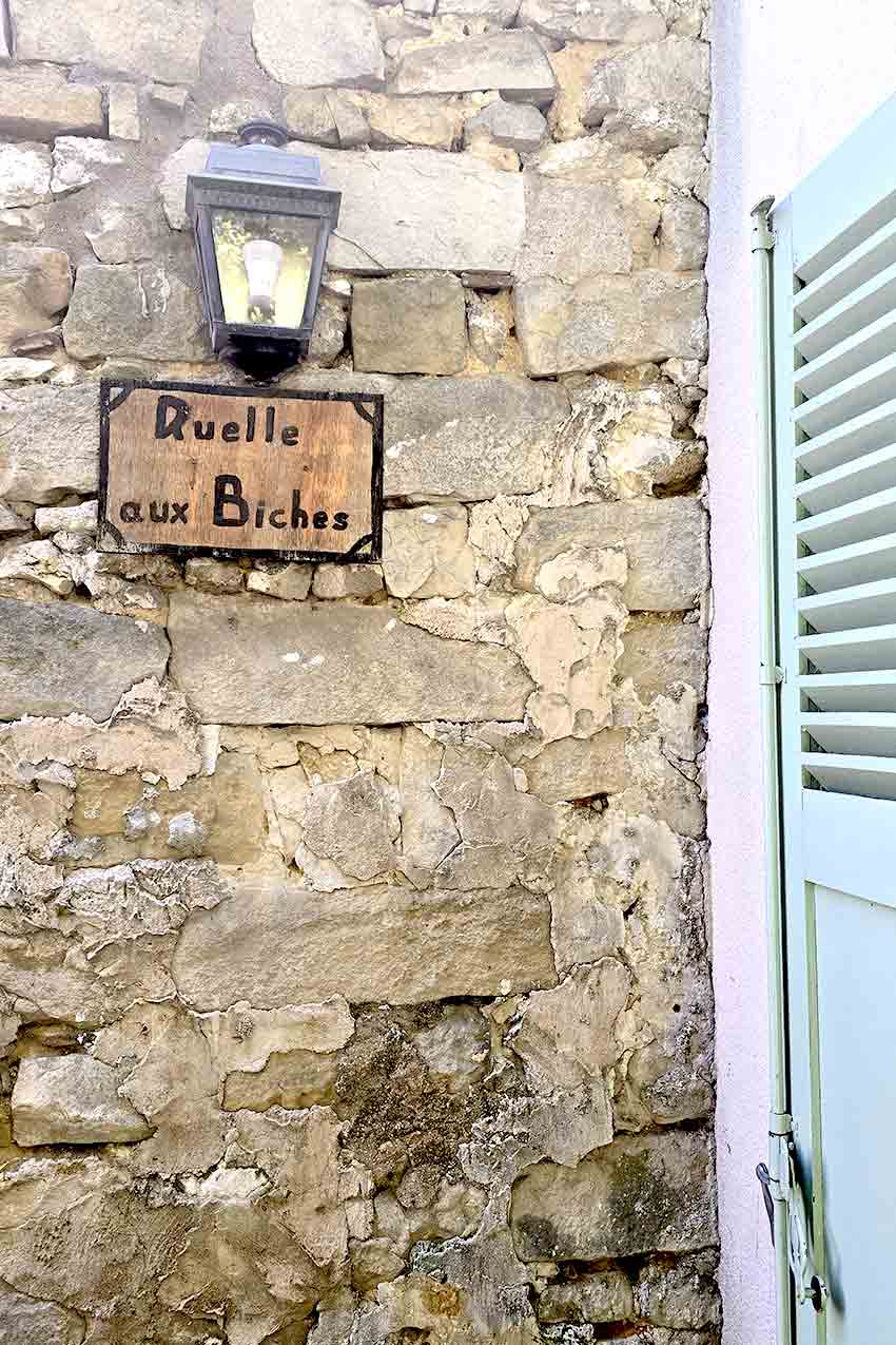 France, Fontainebleau, venelle rue des Sablons